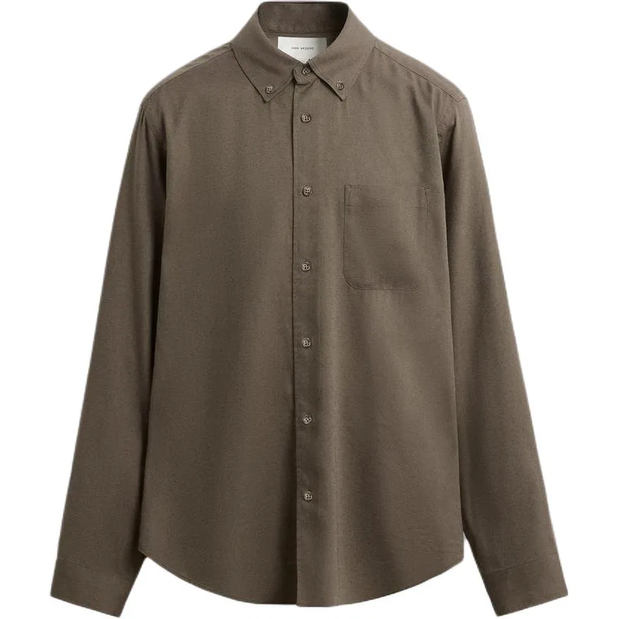Мужская рубашка Earth Tone Moderate ZARA, Earth Tone