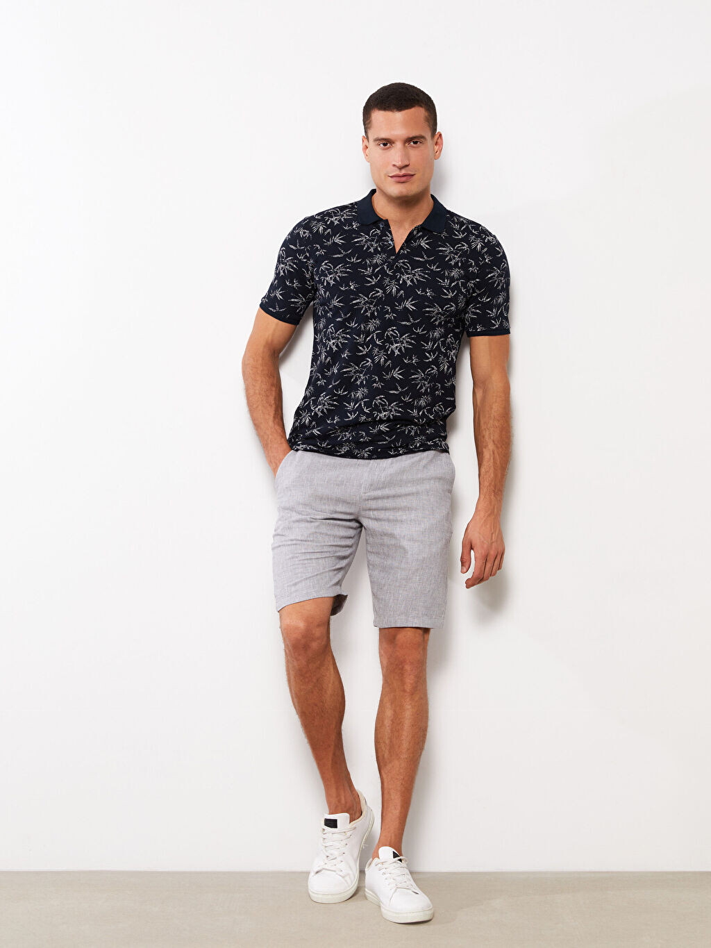 

Мужские льняные шорты Slim Fit LCW Vision