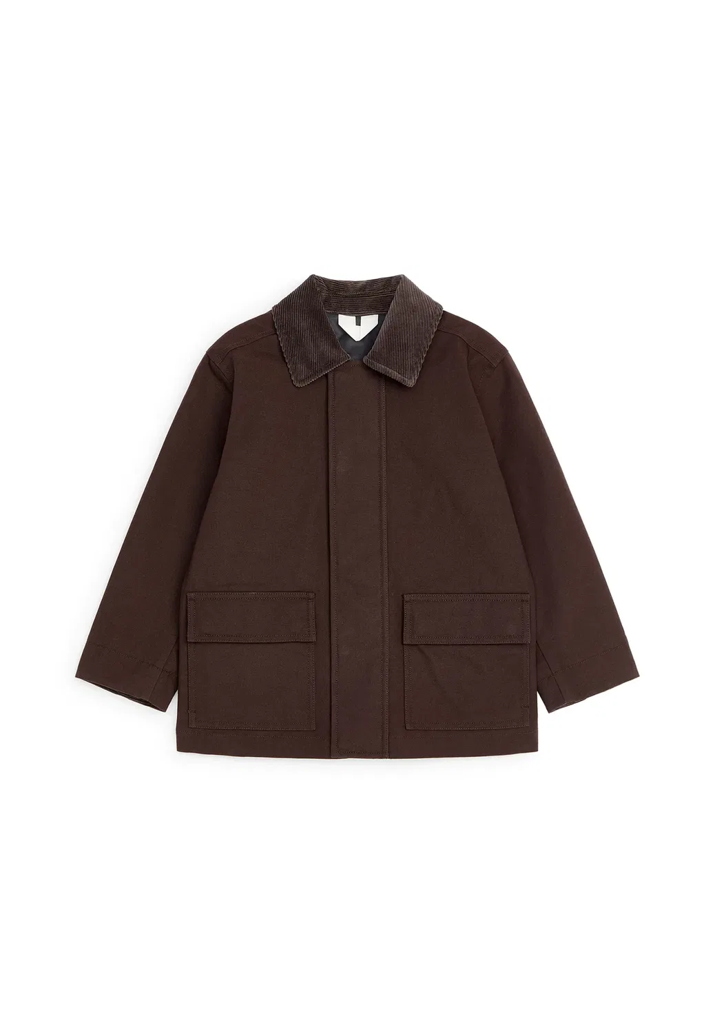 Куртка в деревенском стиле унисекс - легкая куртка Arket, Dark Brown