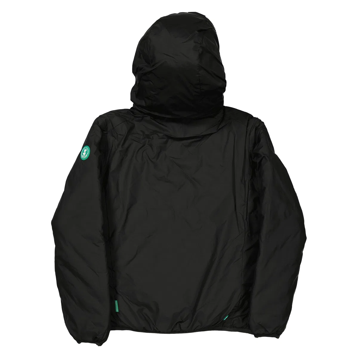Куртка Reci Reversible Hooded Jacket Save The Duck, Green Black — фото 3