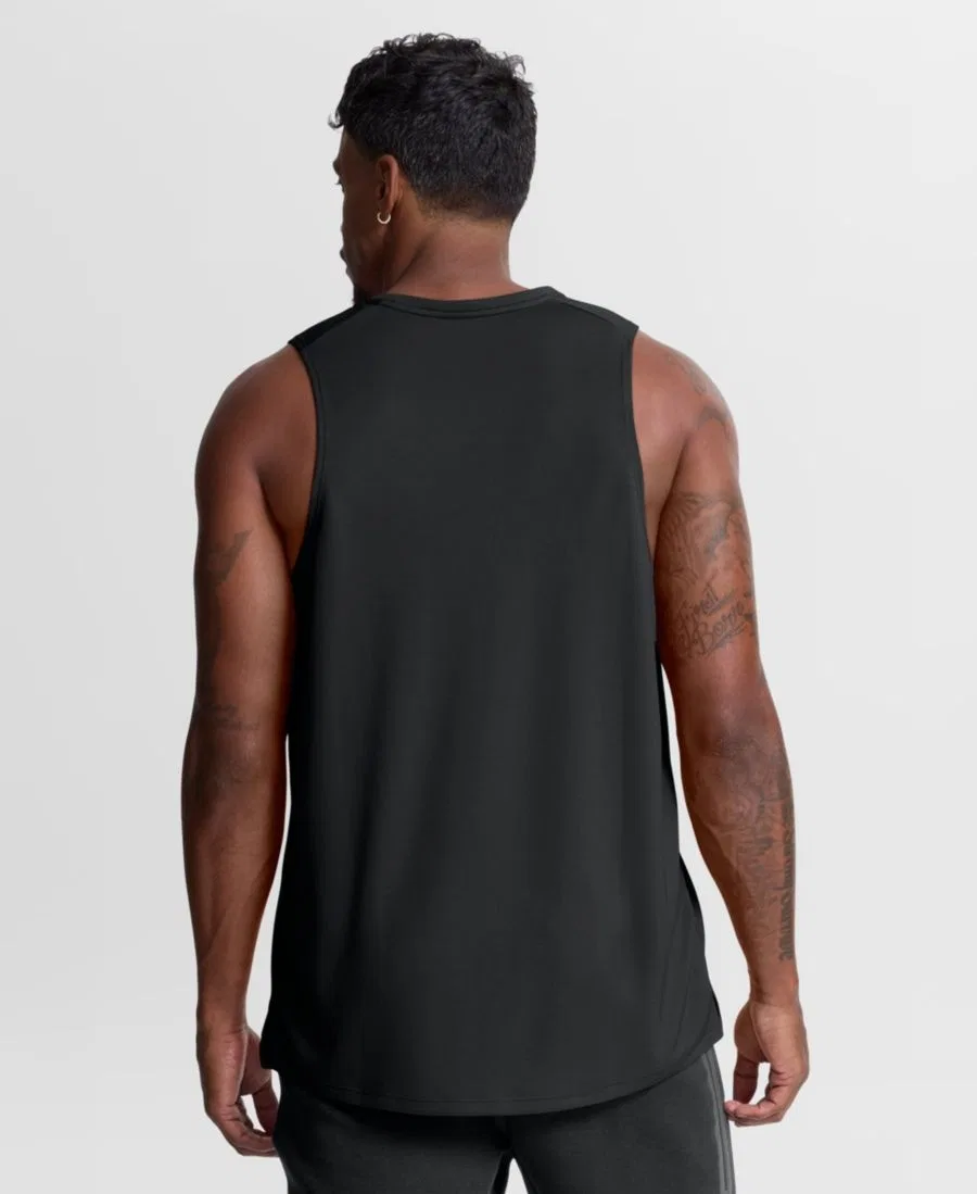 Мужская майка без рукавов с круглым вырезом Cincinnati Bengals Kickoff Miler Nike, Black — фото 3
