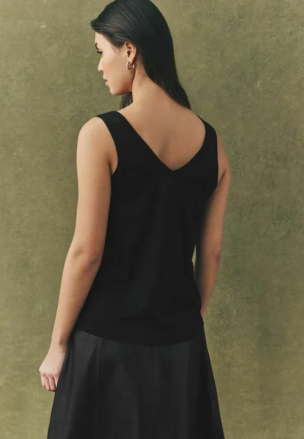 Комплект топов из 3 штук, Regular fit, Next, white black grey marl, белый/черный/серый — фото 2