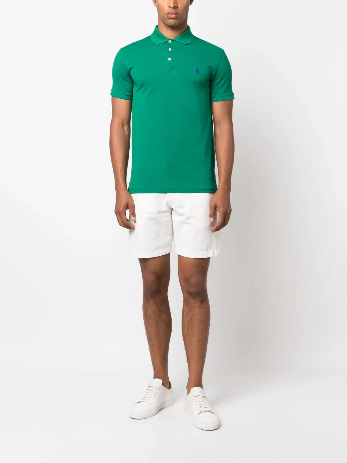 Рубашка поло с логотипом Polo Pony Polo Ralph Lauren, зеленый — фото 2