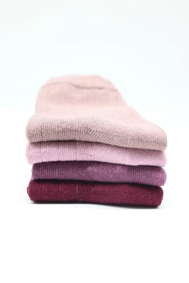 Детские носки из органического хлопка 4 пары Bistyle, Pink — фото 4