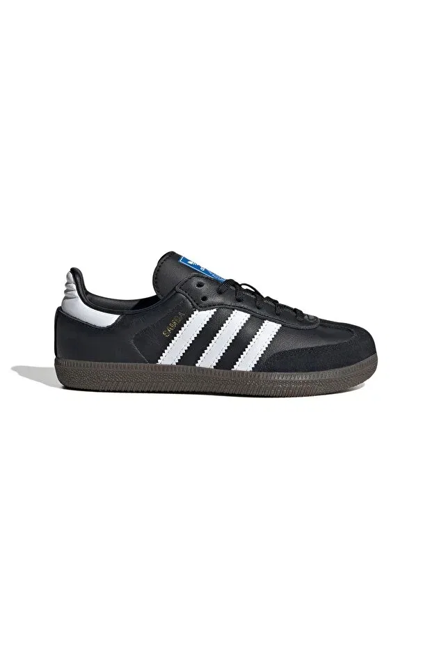 Детские кроссовки для девочек текстильные Samba Og C Unisex Kids Sneakers Ie3678 Adidas, Core Black
