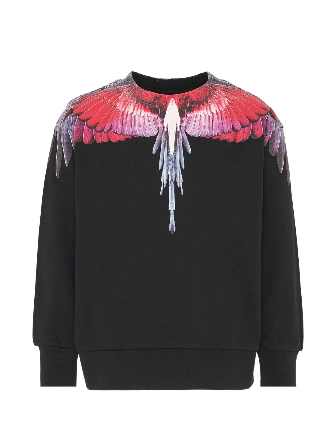 Свитшот Wings из хлопка Marcelo Burlon County of Milan, черный