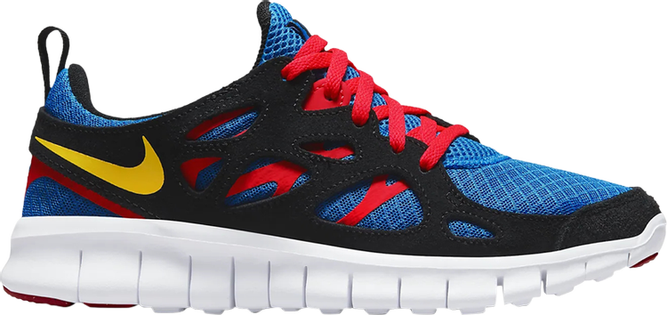 

Кроссовки Nike Free RN 2 GS 'Black Multi', черный