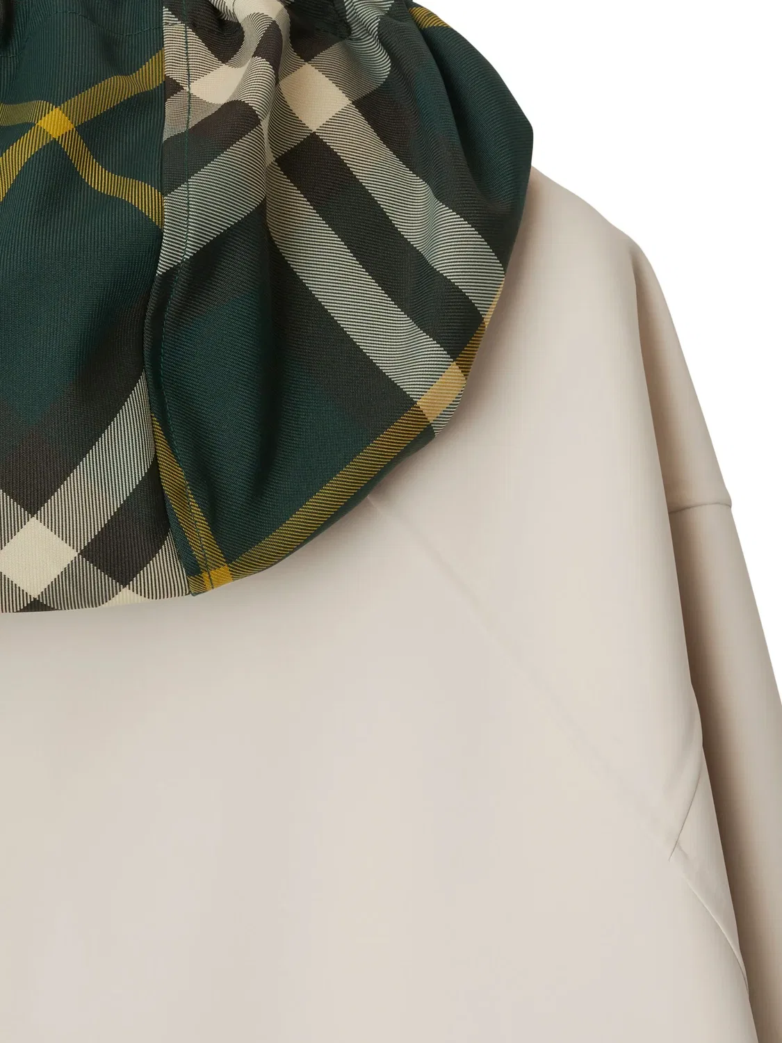 Парка из габардина, нейтральная Burberry, нейтральные — фото 2