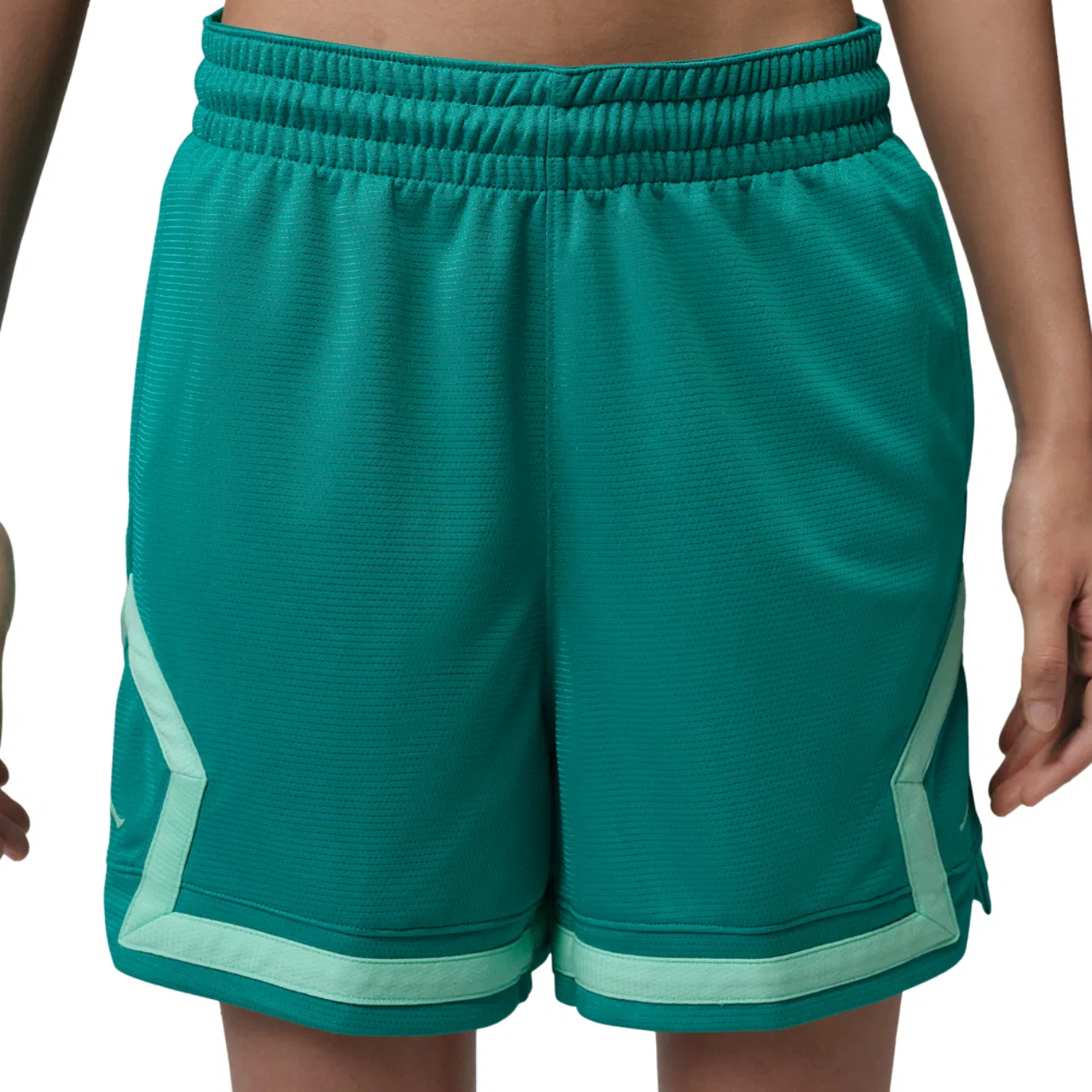 Женские шорты Sport Diamond 4" Jordan, цвет Neptune Green/Green Glow/Neptune Green