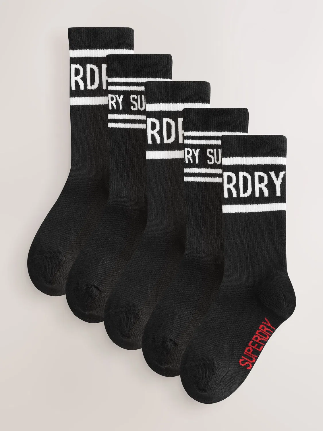 Носки 5 пар Superdry, черный