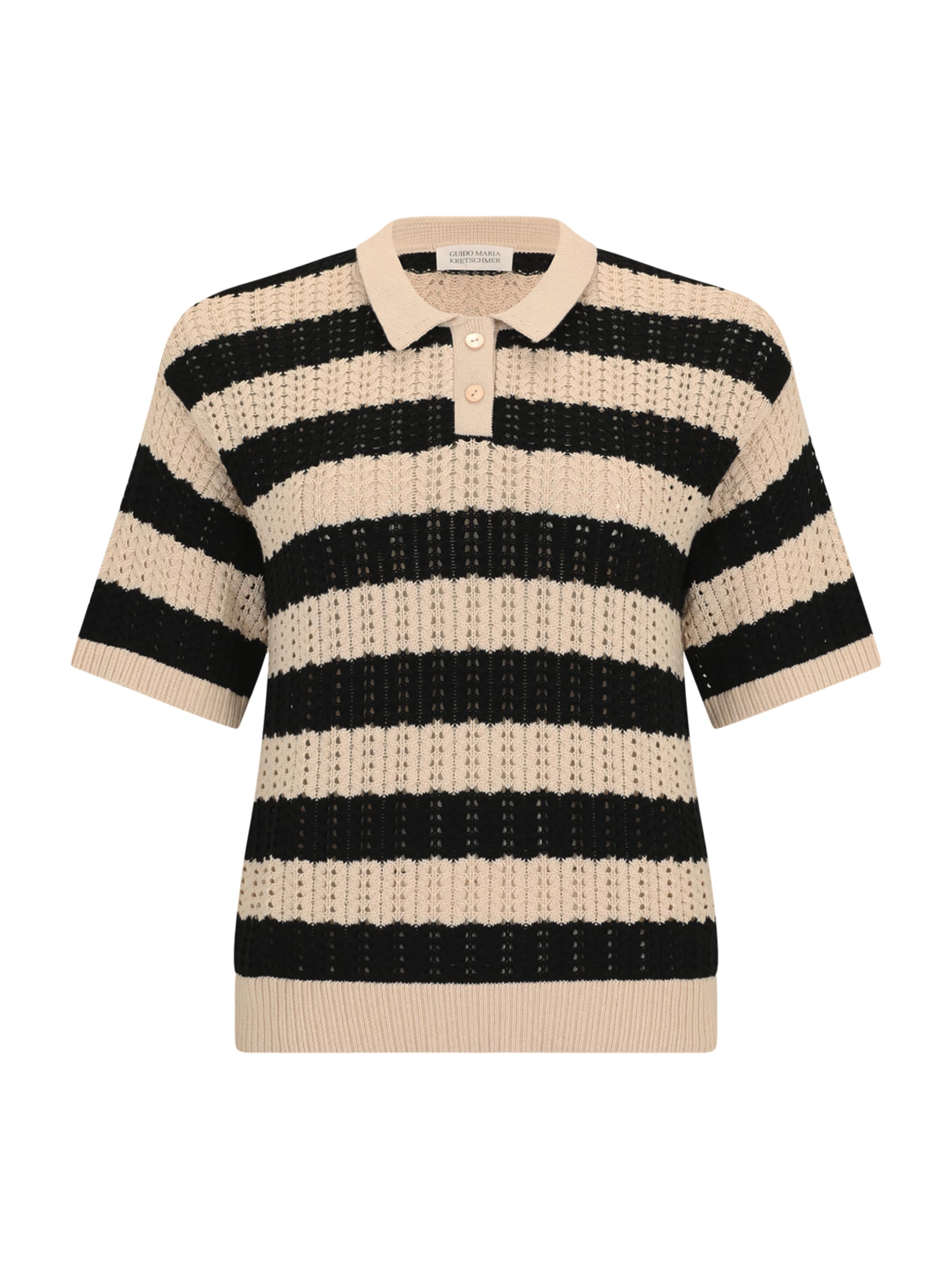 

Guido Maria Kretschmer Curvy Свитер 'Darleen' в цвете беж, черный