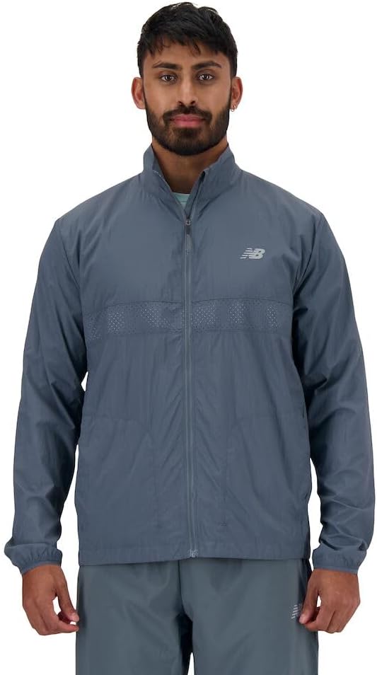 

Светоотражающая складная куртка New Balance для мужчин, Blacktop