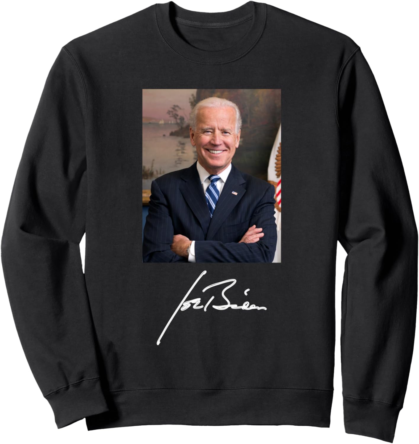 

Толстовка с автографом и портретом президента Джо Байдена, черная Joe Biden Signature Design, Черный, Толстовка с автографом и портретом президента Джо Байдена, черная Joe Biden Signature Design