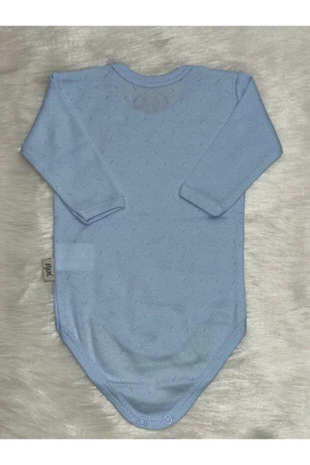 Детское боди с длинным рукавом Yeka Bebe, Blue — фото 4