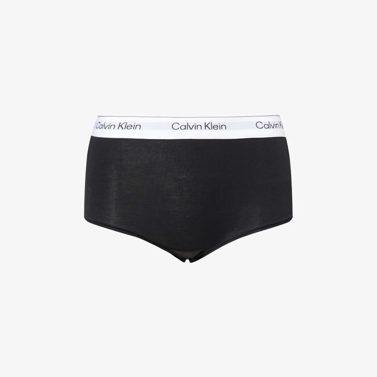 Трусы-шорты icon из хлопково-модального трикотажа Calvin Klein, черный