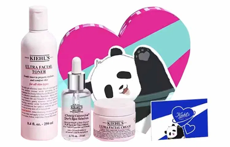 Набор для ухода за кожей Kiehl's White Moon, тонер 250 мл + крем 50 мл + сыворотка 30 мл, Kiehl's, White