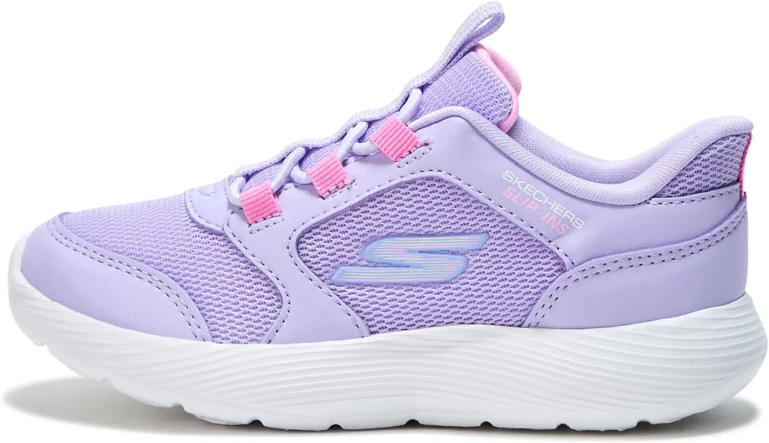 Детские кроссовки для девочек Slip-ins Dyna-Lite Skechers, Lavender — фото 2