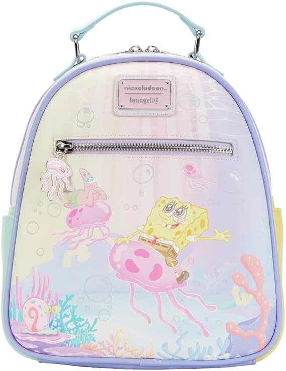 

Мини-рюкзак Loungefly Spongebob Pastel Jellyfishing