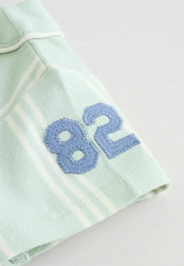 Комплект комбинезонов с животными Regular fit rompers 2 pack Next Blue, синий — фото 4