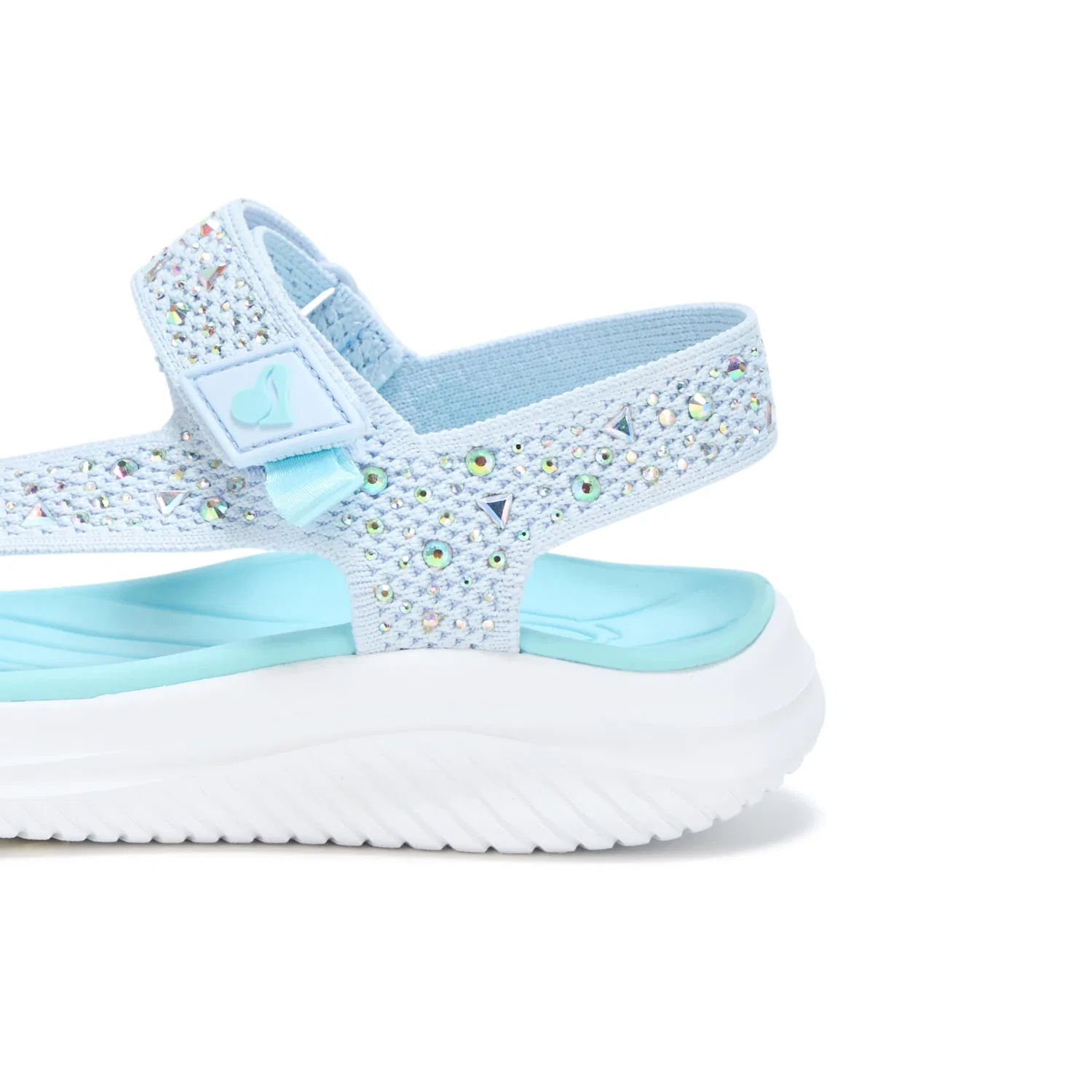 Детские кроссовки для девочек с принтом Ultra Flex 3.0 Skechers, Azure — фото 4