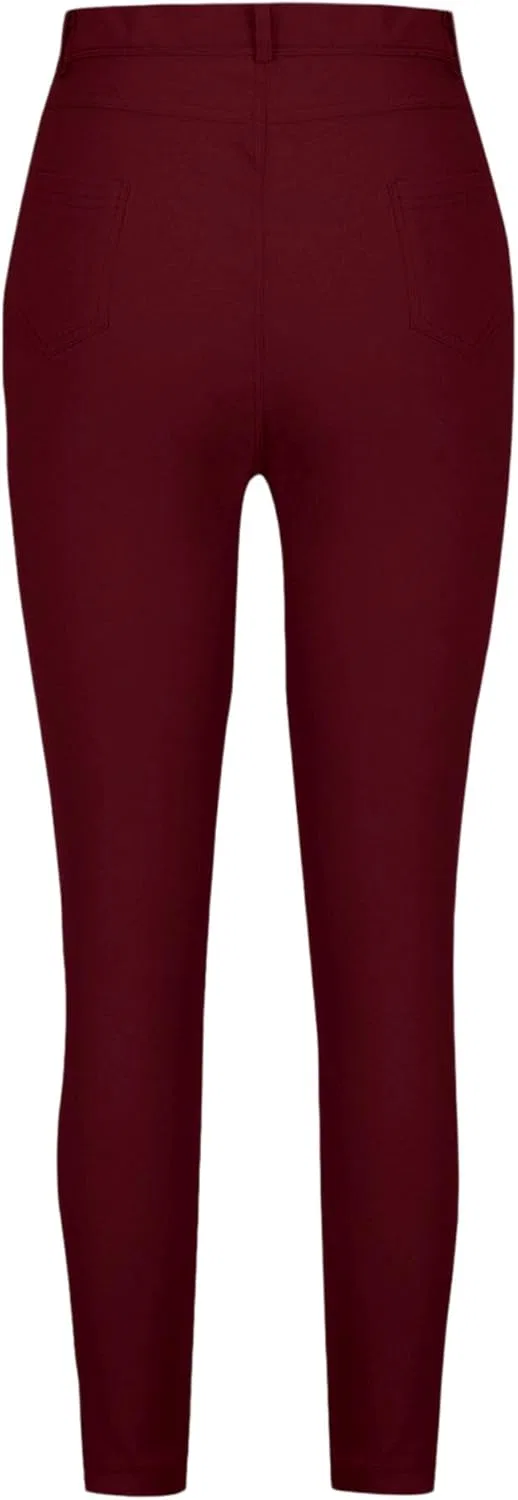 Джинсы скинни Wine Red — фото 4