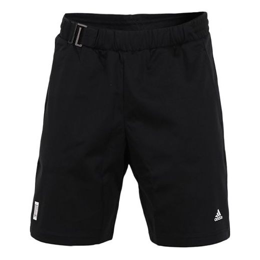 

Шорты wj sh tap running training knit shorts black Adidas, черный