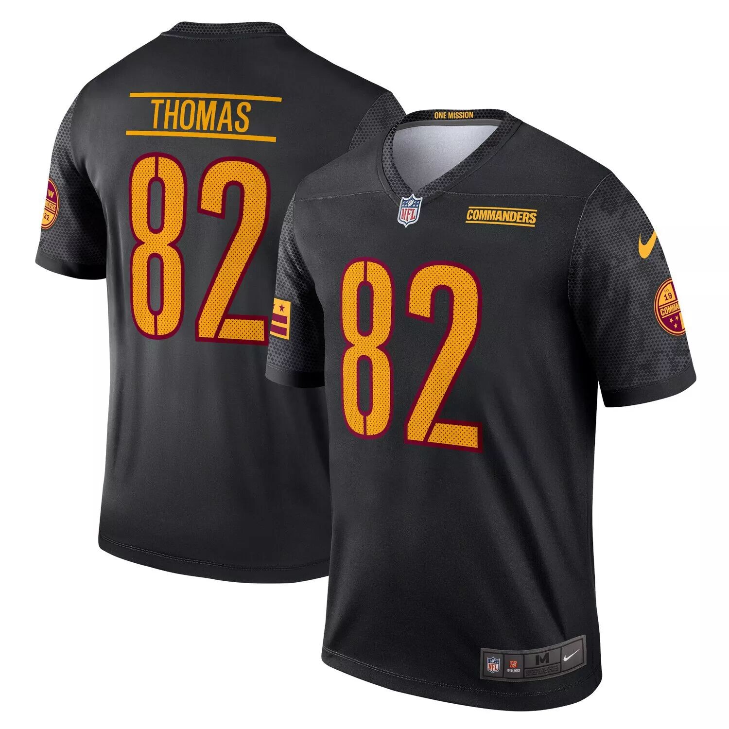 

Мужская майка Logan Thomas Black Washington Commanders Alternate Legend Nike