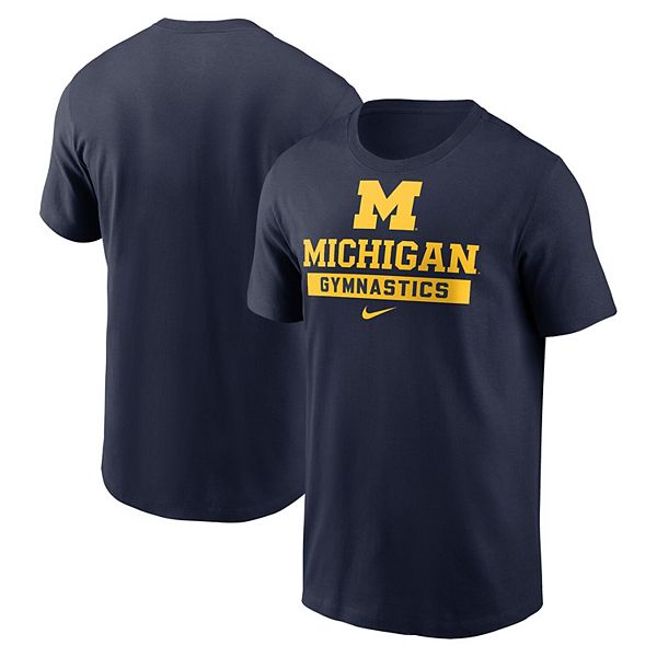 Мужская футболка michigan wolverines sport drop Nike — фото 2