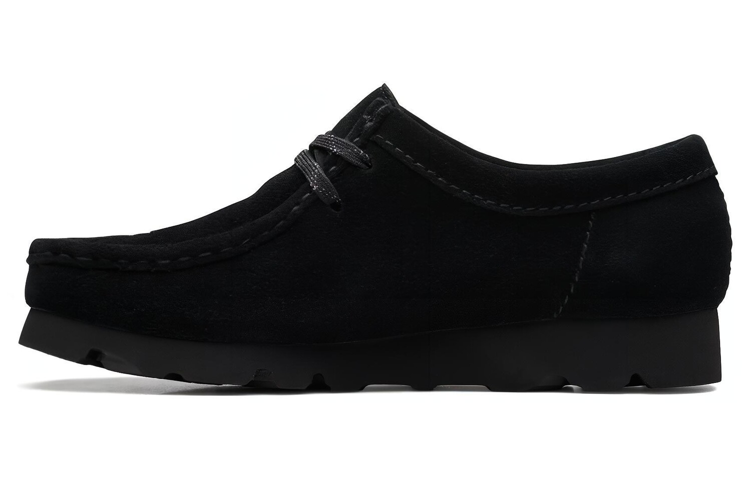 

Кроссовки clarks Originals WALLABEE Lifestyle Shoes Women's Low-top Black, черный