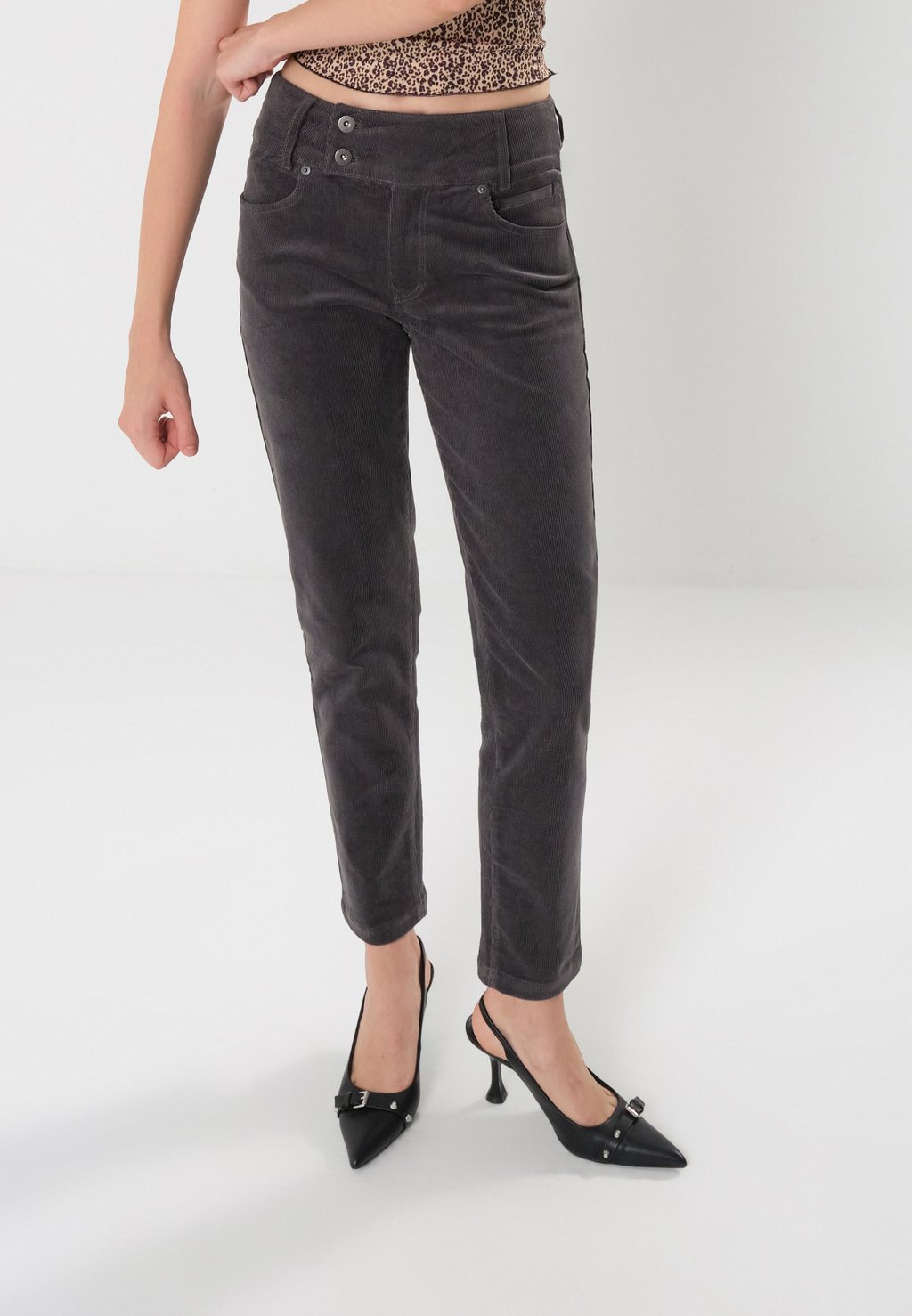 

Брюки CORDUROY TROUSERS Even&Odd, серый