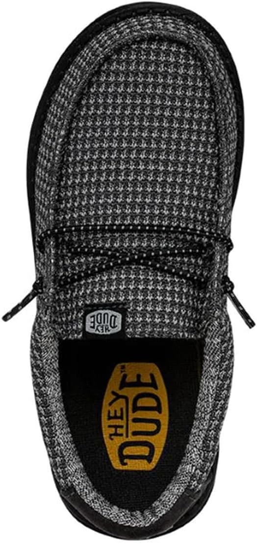 Детские мокасины Wally Toddler Sport Mesh Heydude, Charcoal — фото 2