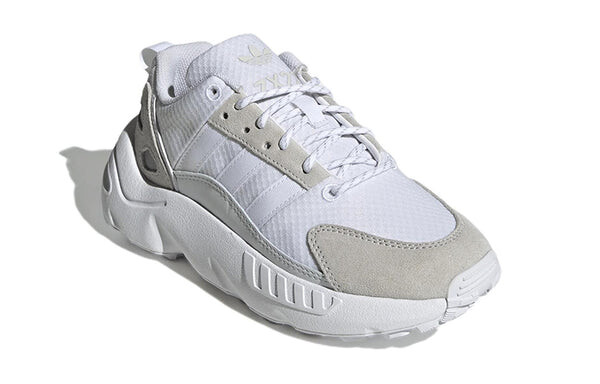 Кроссовки (GS) adidas originals Zx 22 Running 'White Grey', белый — фото 3