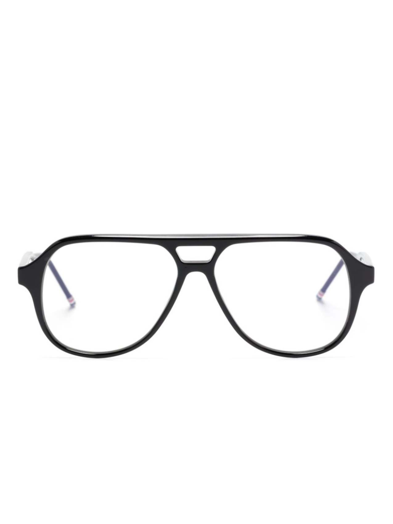 

Очки-пилоты Thom Browne Eyewear, черный