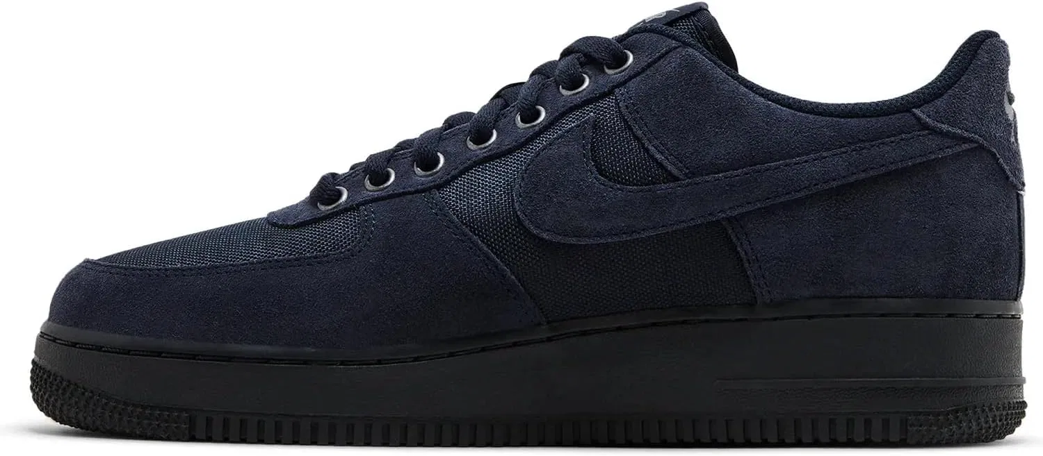 Мужские баскетбольные кроссовки Nike Air Force 1 07, Dark Obsidian Dark Obsidian Black — фото 3