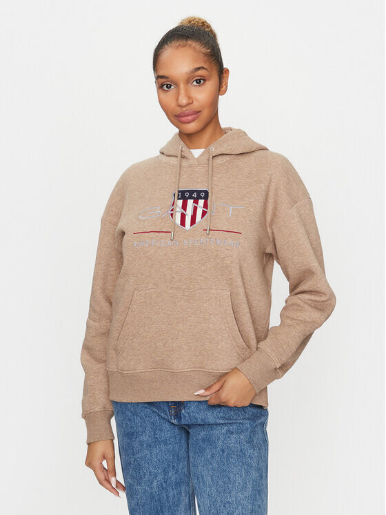 

Толстовка Gant, коричневый