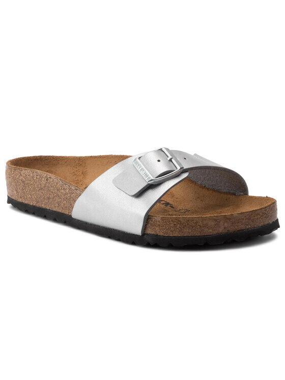 

Домашние тапочки Birkenstock, серебряный