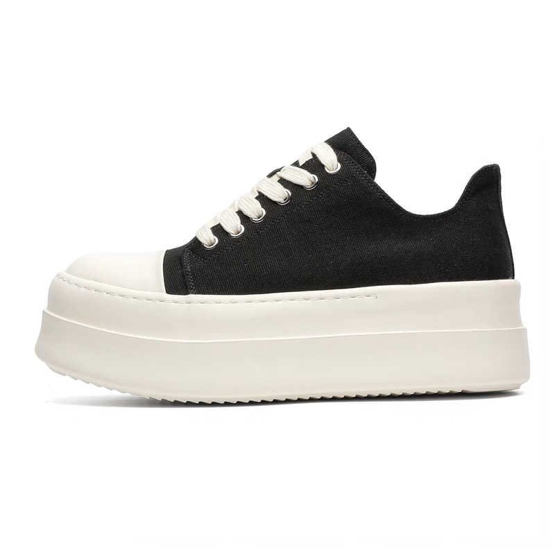 

Cleverneonmore Низкие скейтерские кросcовки унисекс с черным кожаным верхом, цвет Black Leather Upper
