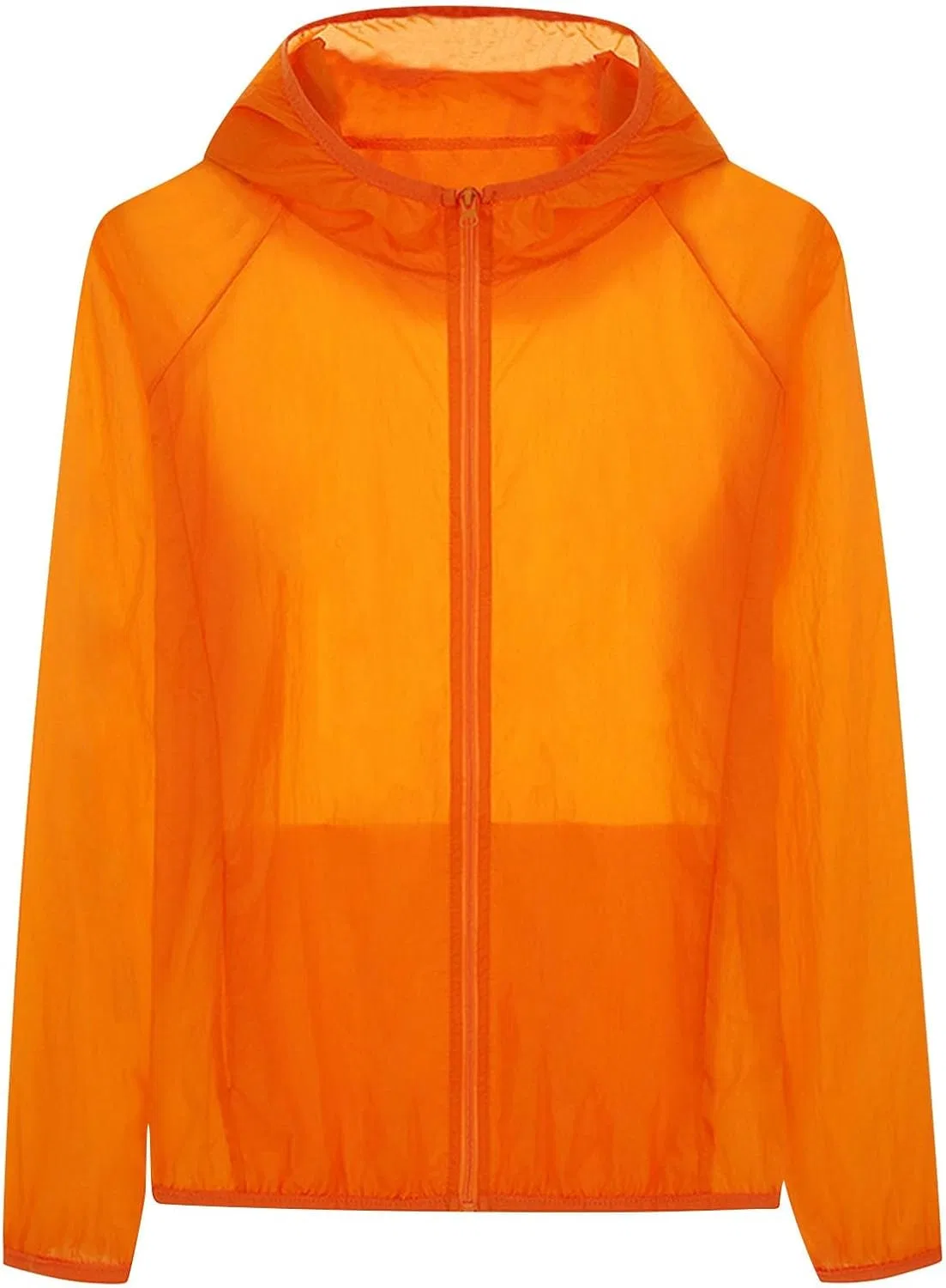 Женская ветровка с капюшоном UPF 50+, Athletic, Orange