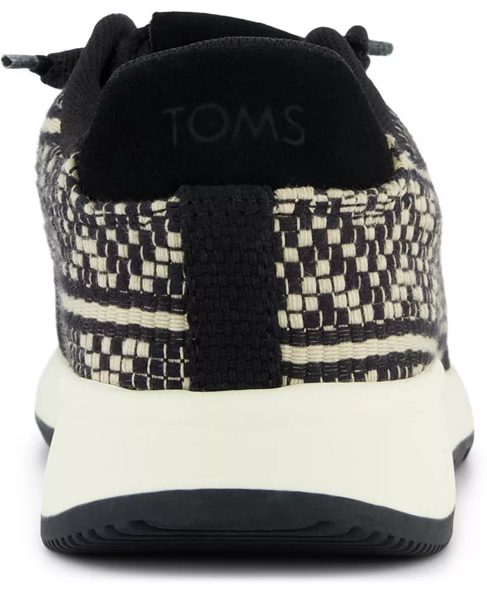 Женские кроссовки Trvl Lite Cabrillo на шнуровке TOMS, черный — фото 3