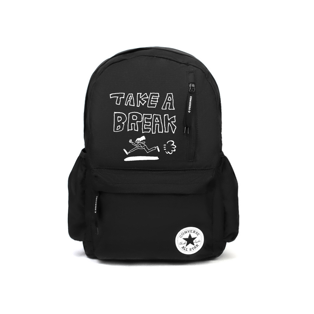 

Converse Полиэстеровый рюкзак унисекс черный, Walking with Ease and Speed