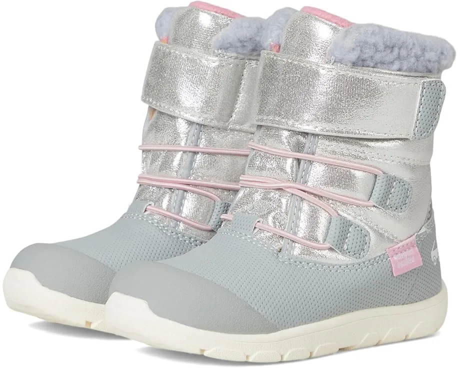 Ботинки See Kai Run Gilman WP/IN (Toddler/Little Kid), Silver Shimmer