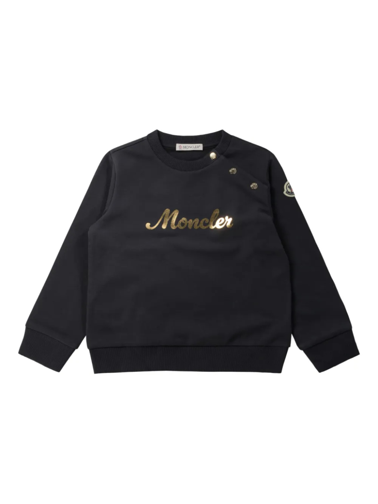 

Толстовка с логотипом Moncler Enfant, синий