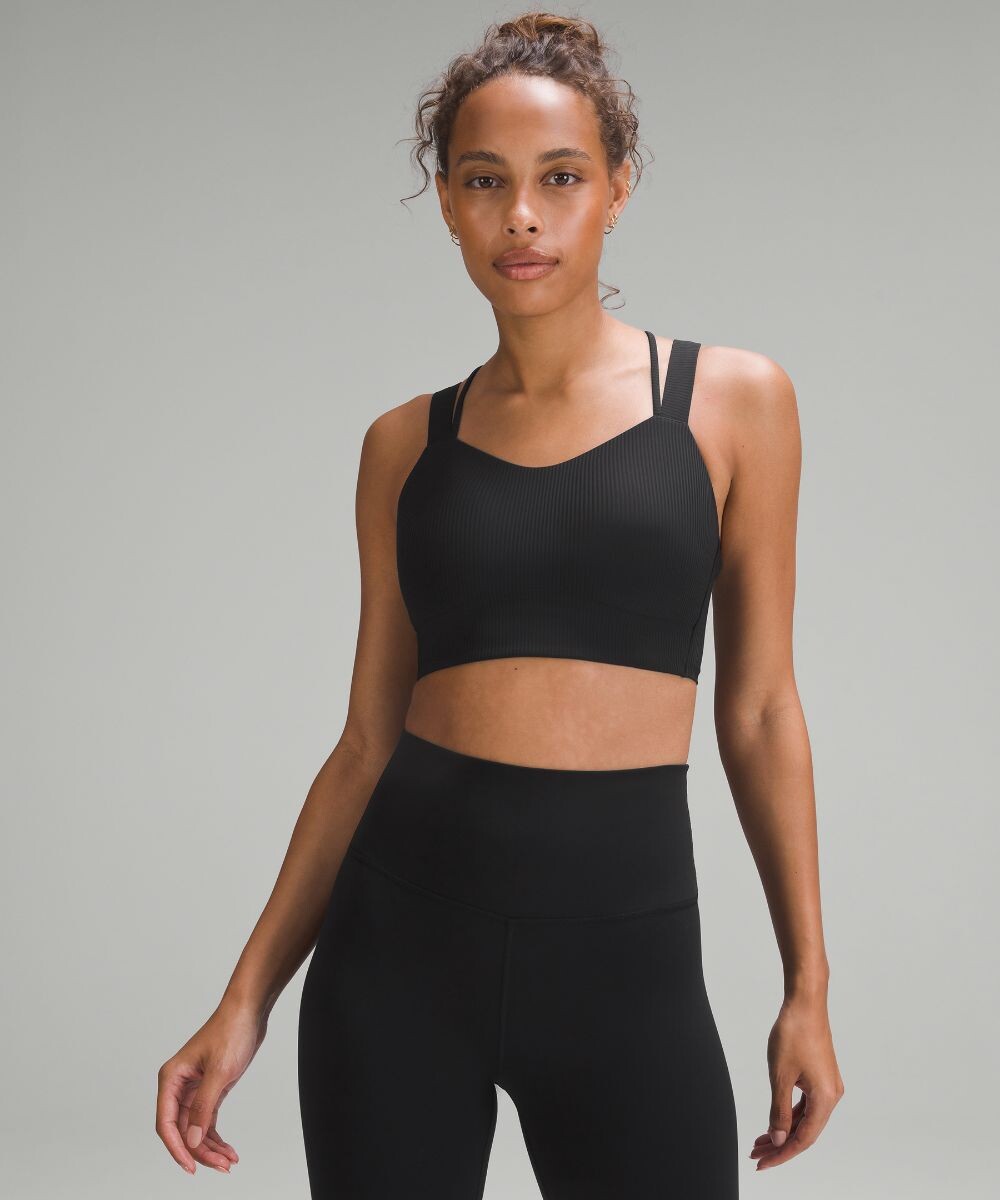 

Спортивный бюсгальтер Lululemon, черный