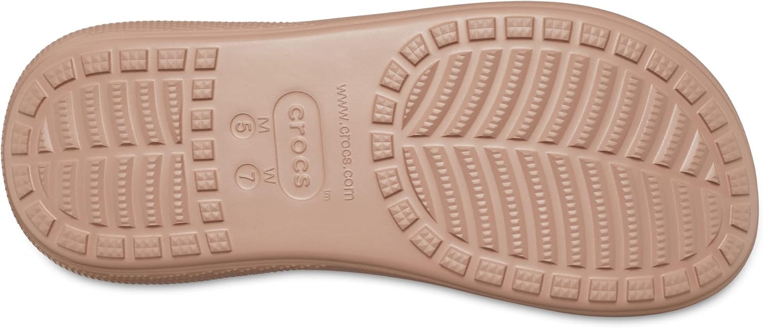 Сланцы Crocs Unisex для взрослых Crush, Cork — фото 3