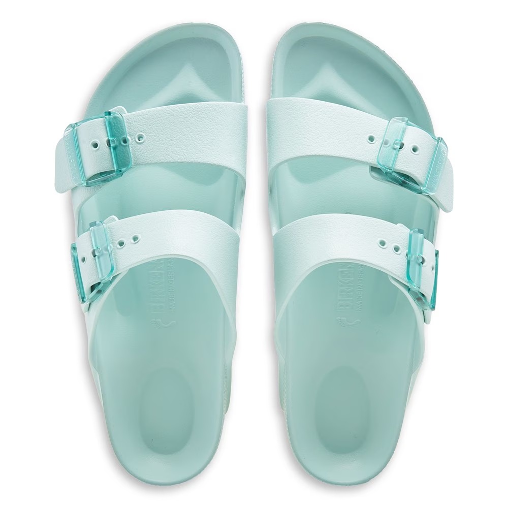 Birkenstock Essentials аризона сандалии на анатомической подошве, surf green — фото 4