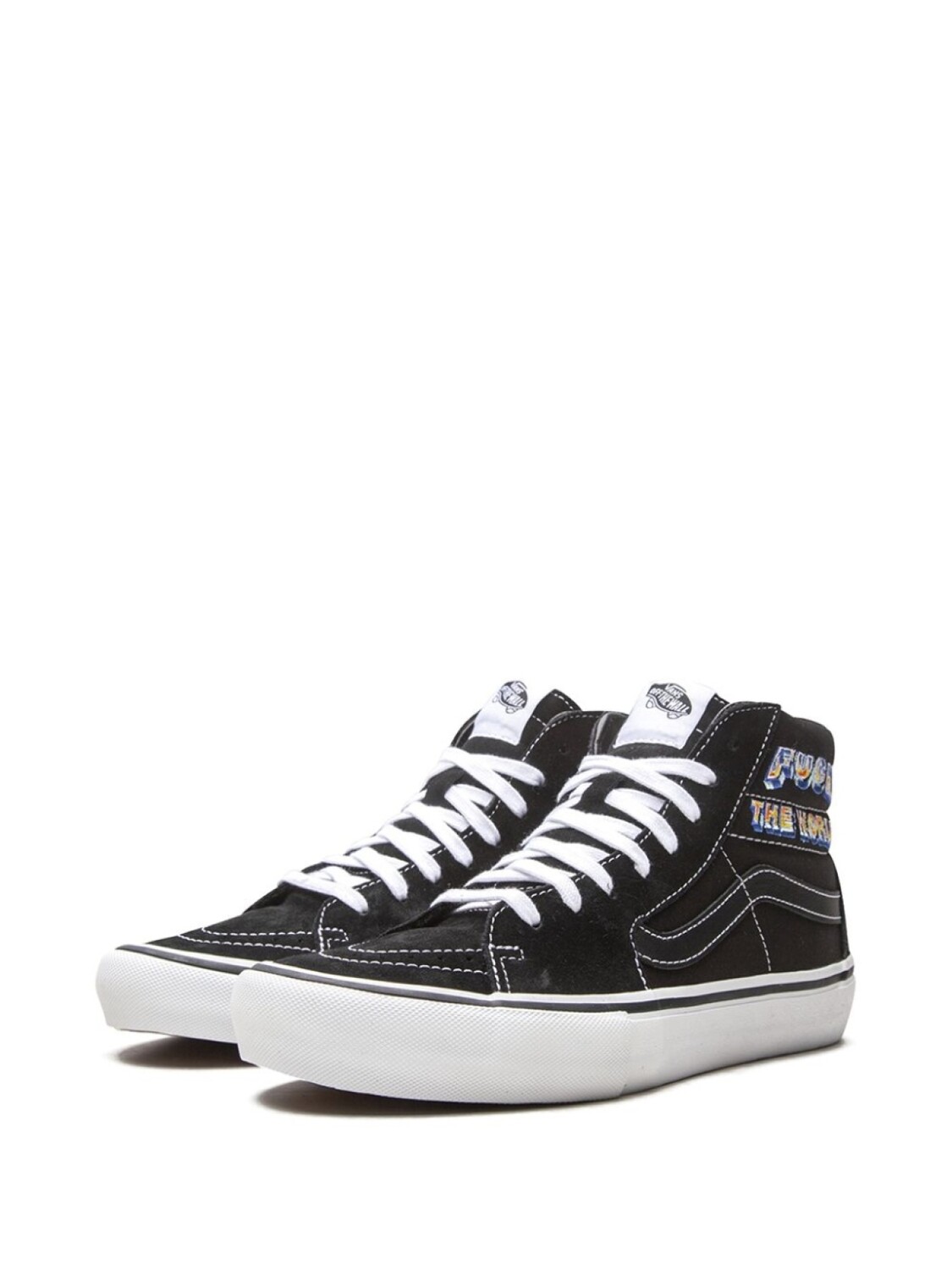 Vans кеды SK8-Hi Pro из коллаборации с Supreme, черный — фото 2