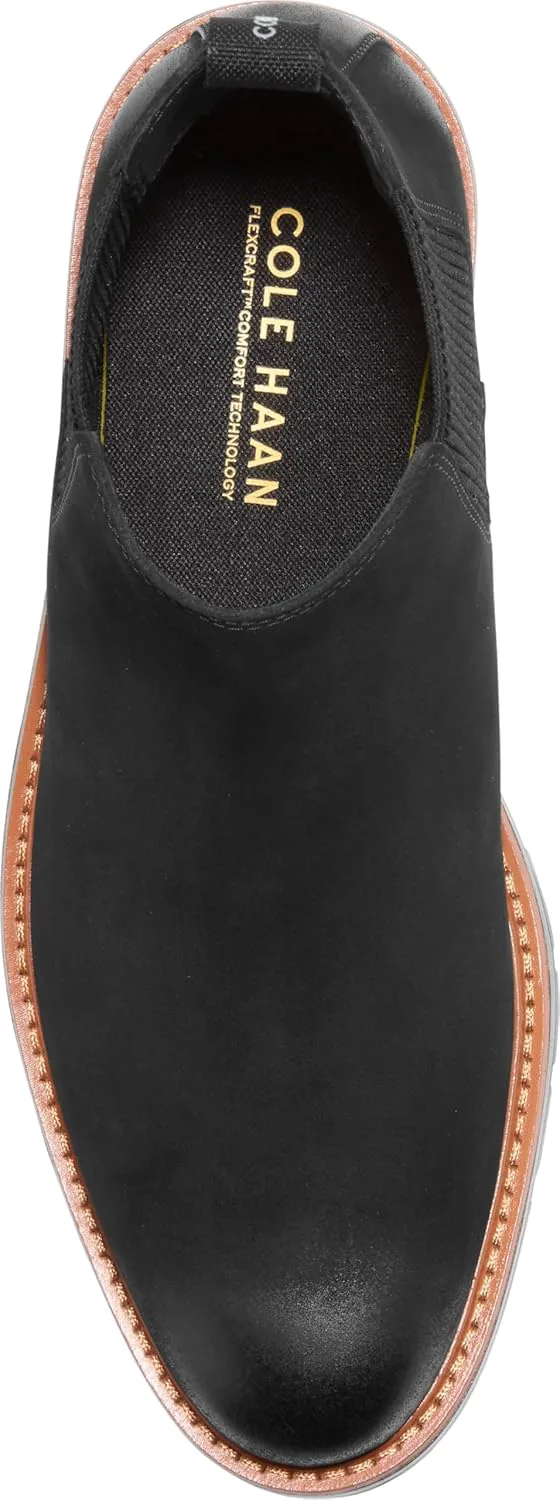 Мужские ботинки Cole Haan Chamberlin Grand Chelsea, черный — фото 3