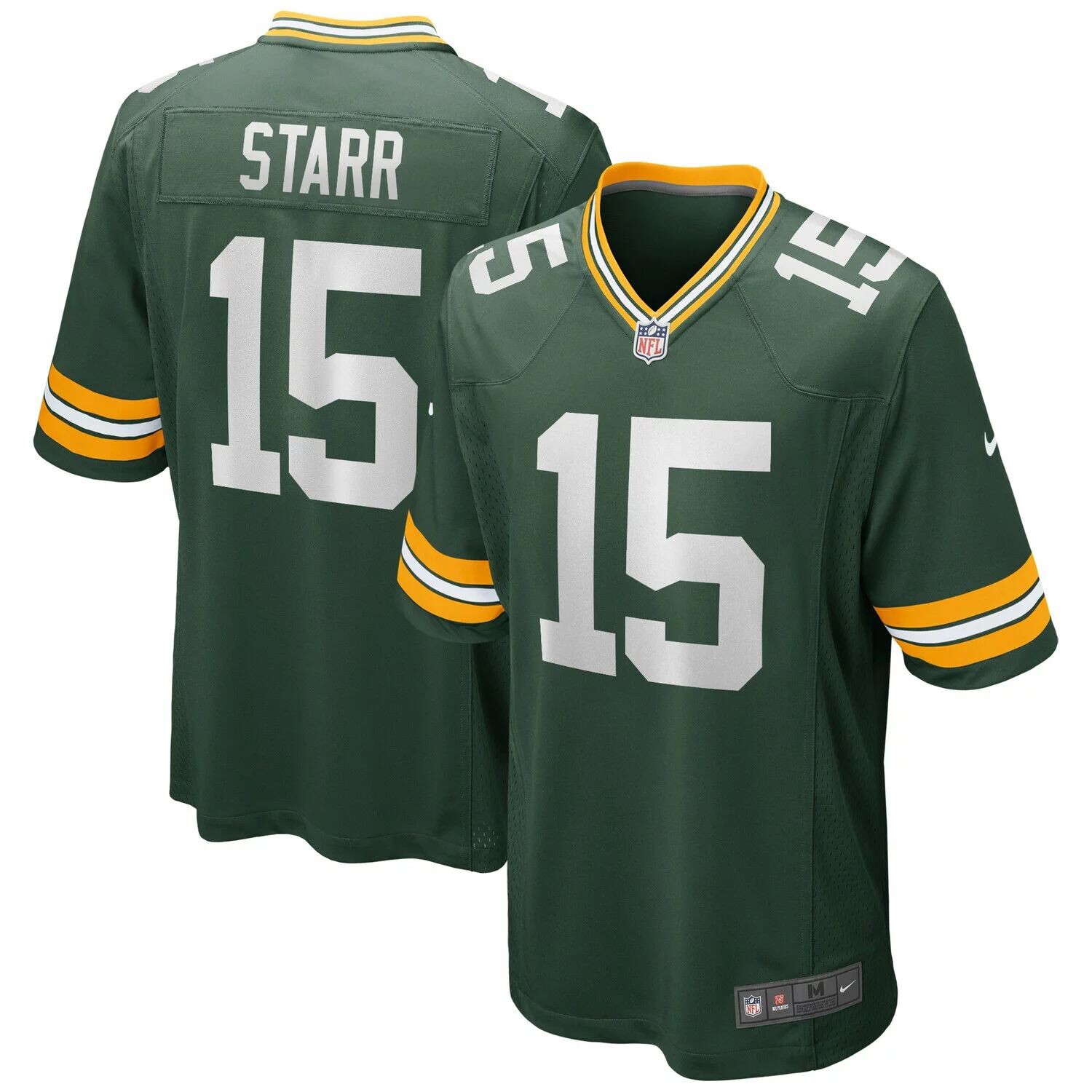 

Мужская майка Bart Starr Green Green Bay Packers Game Retired Player Nike