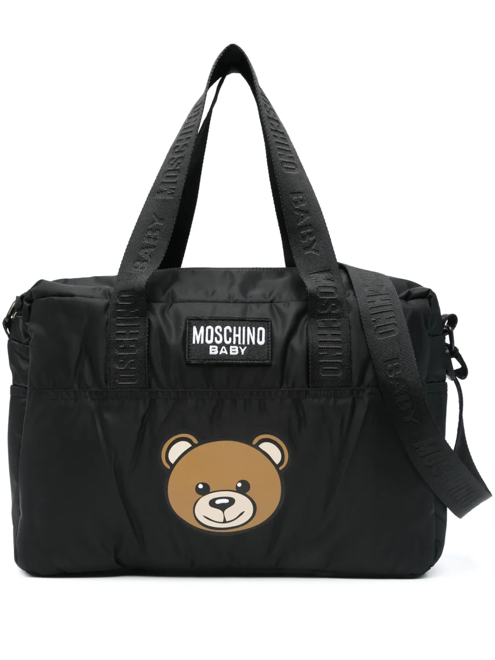 

Пеленальная сумка Teddy Bear Moschino Kids, черный