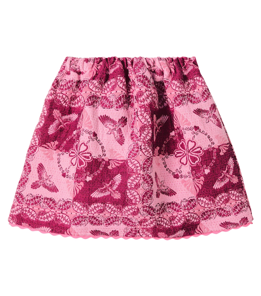 

Юбка Nina из хлопковой смеси, вышитая вручную Bebe Organic, Rose Bandana